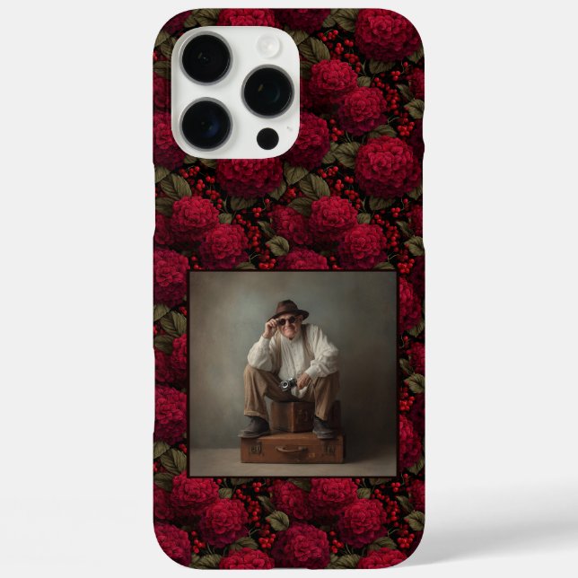 Coques Case-Mate iPhone Elegant Girls Gift Hydrangeans Flower Photo  (Verso)