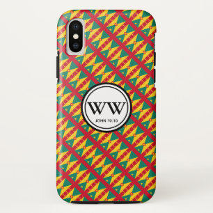 Case-Mate iPhone Case Élégant GRENADA CARRIACOU Monogramme Vie abondante
