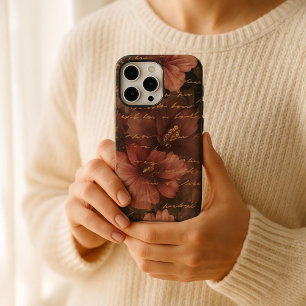 Coques iPhone 16 Pro Max Élégant Hibiscus victorien Romance