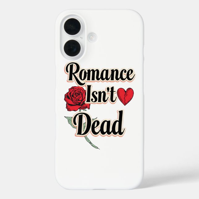 Coques Case-Mate iPhone Elegant Hopeless Romantic Quote (Verso)