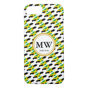 Case-Mate iPhone Case Élégant JAMAICA Abondant Monogramme de vie