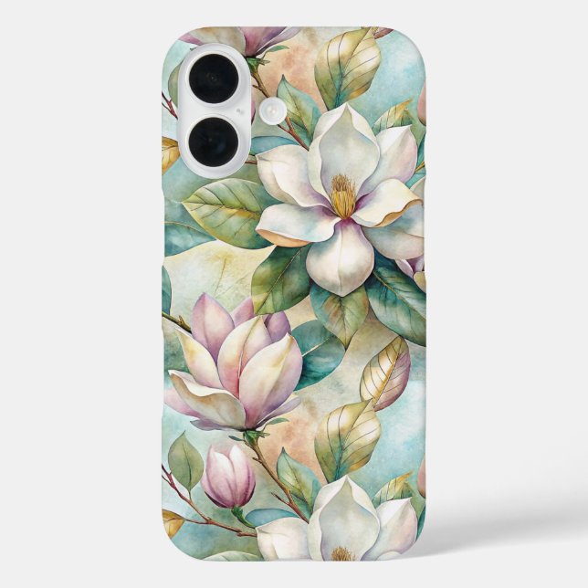 Coques Case-Mate iPhone Elegant Magnolias (Verso)