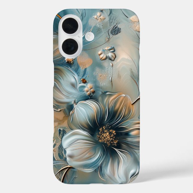 Coques Case-Mate iPhone Elegant Midnight Floral iPhone Case (Verso)
