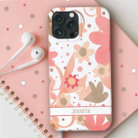 Élégant Moderne Rose Floral Fille Inspiritisme Nom