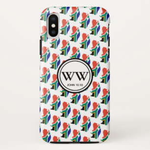 Case-Mate iPhone Case Élégant Monogramme AFRIQUE DU SUD Vie Abondante