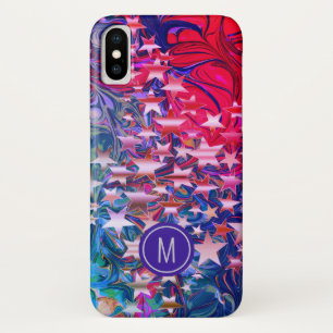 Case-Mate iPhone Case Élégant Monogramme d'étoiles Abstraites