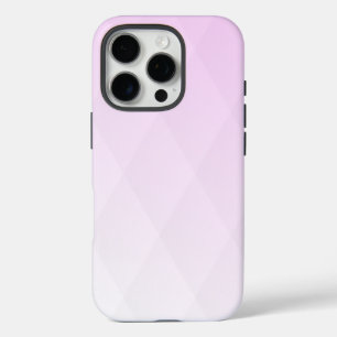 Coques iPhone 16 Pro Élégant Motif Diamant en Pink Ombre