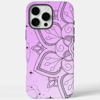 Coques iPhone 16 Pro Max Élégant Motif Mandala | iPhone 16 personnalisable