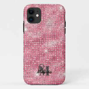 Case-Mate iPhone Case Élégant Motif nuancé de diamants roses