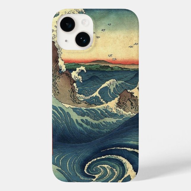 Coques Case-Mate iPhone ELegant Ocean Tide Great Waves (Verso)