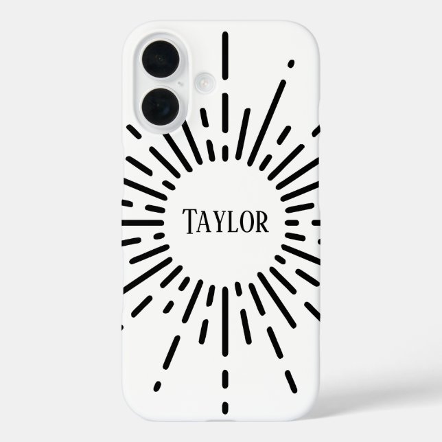 Coques Case-Mate iPhone ELegant, personalized Name Newest IPHONE Cases- (Verso)