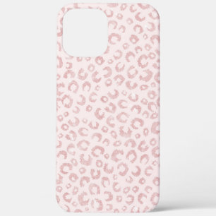 Case-Mate iPhone Case Élégant Rose Parties scintillant d'or Leopard Moti