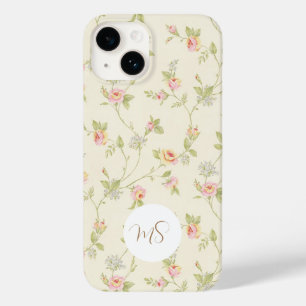 Coque Pour iPhone 14 Élégant rose rose Floral Apple Samsung Téléphone C