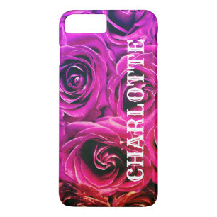 Case-Mate iPhone Case Élégant rose Rose Nom Modèle
