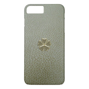 Coque Case-Mate Pour iPhone Elégant Shamrock St.Patrick`s Day, Cuir vert