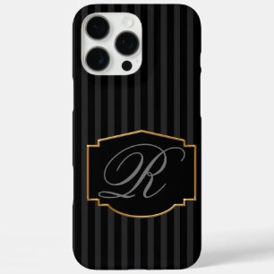 Coques iPhone 16 Pro Max Élégant, Sophistiqué Monogramme