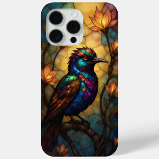 Coque iPhone 15 Pro Max Elegant Stained Glass Phone Case | Luxury Artistic