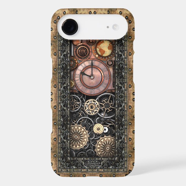 Coques Case-Mate iPhone Elégant Steampunk (Verso)