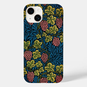 Coque Pour iPhone 14 Élégant Vin Motif Classique William Morris Design
