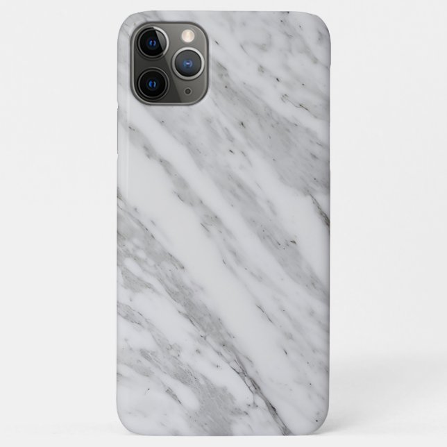 Coques Case-Mate iPhone  Elegant White Marble (Dos)