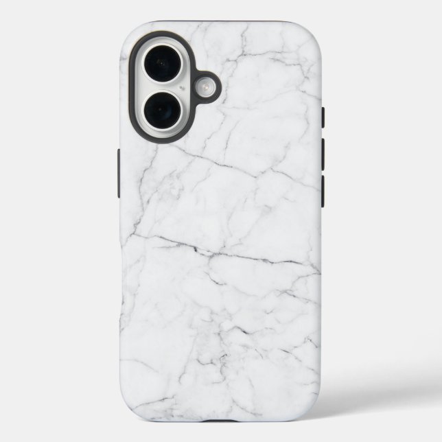 Coques Case-Mate iPhone Elegant White Marble  (Verso)