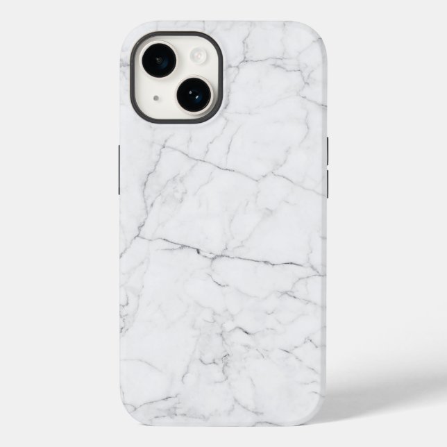 Coques Case-Mate iPhone Elegant White Marble  (Verso)