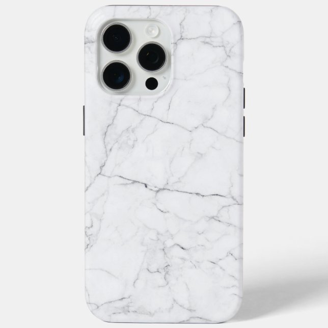Coques Case-Mate iPhone Elegant White Marble  (Verso)