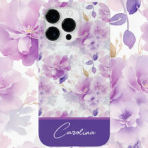 Elégante aquarelle violette lilas