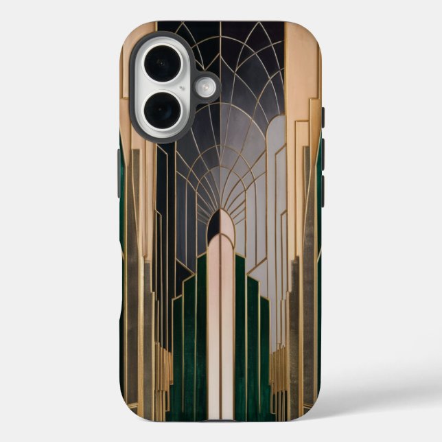 Coques Case-Mate iPhone Elégante architecture géométrique (Verso)