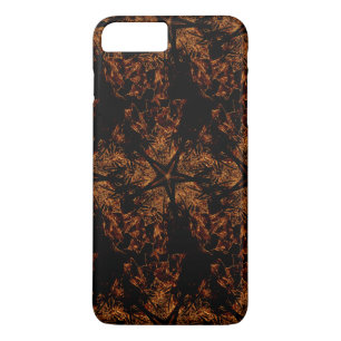 Case-Mate iPhone Case Elégante conception kaléidoscopique noire étoile B