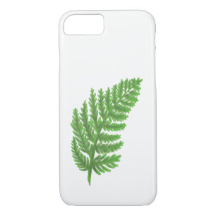 Case-Mate iPhone Case Élégante fougères vertes feuilles de bois