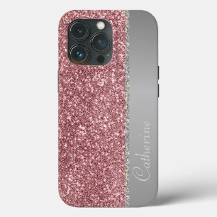 Case-Mate iPhone Case Élégante Parties scintillant de bande rose Personn