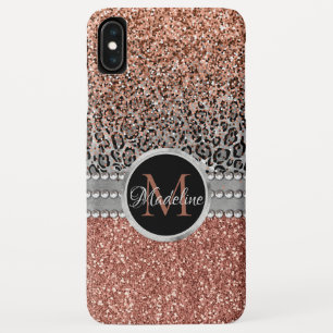 Case-Mate iPhone Case Élégante Parties scintillant d'or de la Rose d'or 