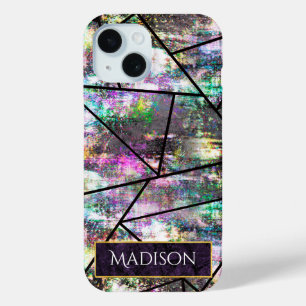 Coque Pour iPhone 15 Élégante parties scintillant girly iridescente