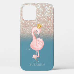 Case-Mate iPhone Case Elégante princesse de Flamant rose rose, Bokeh