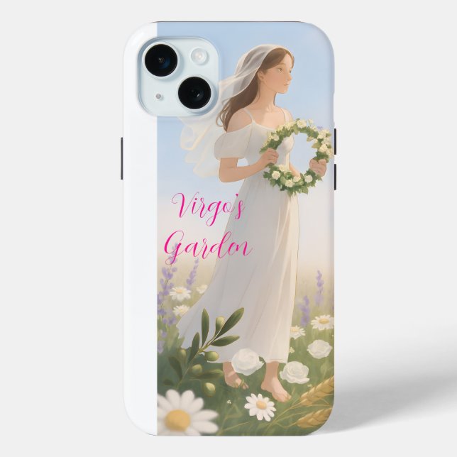 Coques Case-Mate iPhone Élégante Vierge étoile Signet OEuvre d'art Cadeau  (Verso)