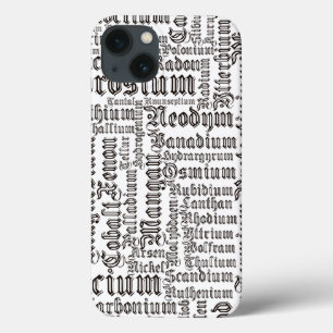 Case-Mate iPhone Case Éléments chimiques