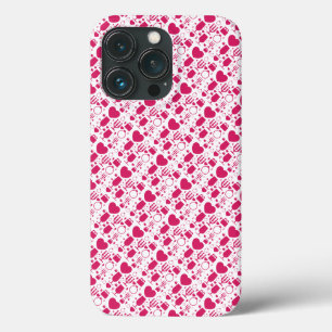 Case-Mate iPhone Case éléments de motifs de la Saint-Valentin