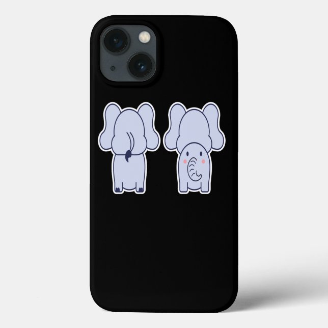 Coques Case-Mate iPhone Eléphant Anime Manga Kawaii (Verso)
