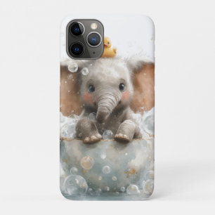 Case-Mate iPhone Case Éléphant de bébé adorable dans une tasse à thé ave