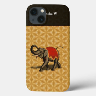 Case-Mate iPhone Case Eléphant indien avec tissu rouge