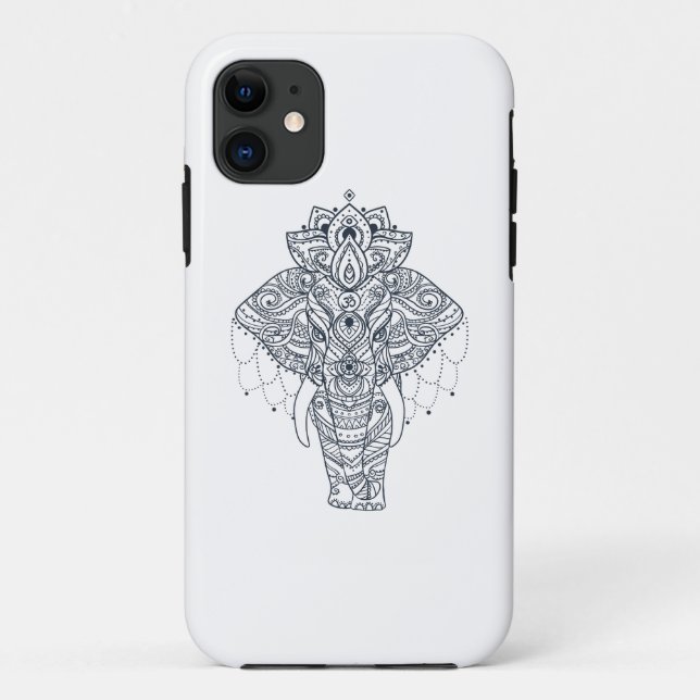 Coques Case-Mate iPhone Éléphant inspiré (Dos)