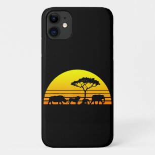 Case-Mate iPhone Case Eléphant Lion Rhino Vintage Pour Rhino Lover