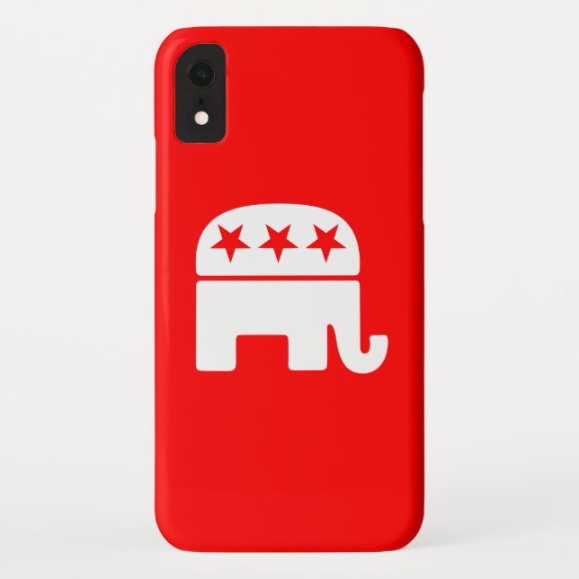 Coques Case-Mate iPhone Eléphant républicain (Dos)