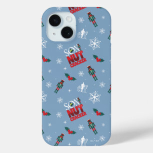 Coque Pour iPhone 15 Elf "Fils d'un Noisette" Motif d'hiver
