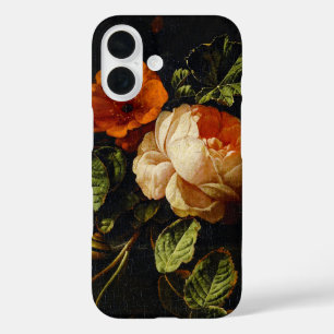 Coque Pour iPhone 16 Elias van den Broeck, Still Life avec des Roses