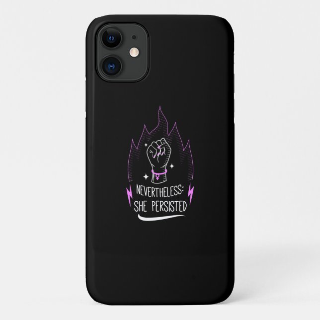 Coques Case-Mate iPhone Elle A Persisté Feminist Femen Empowerment Equalit (Dos)