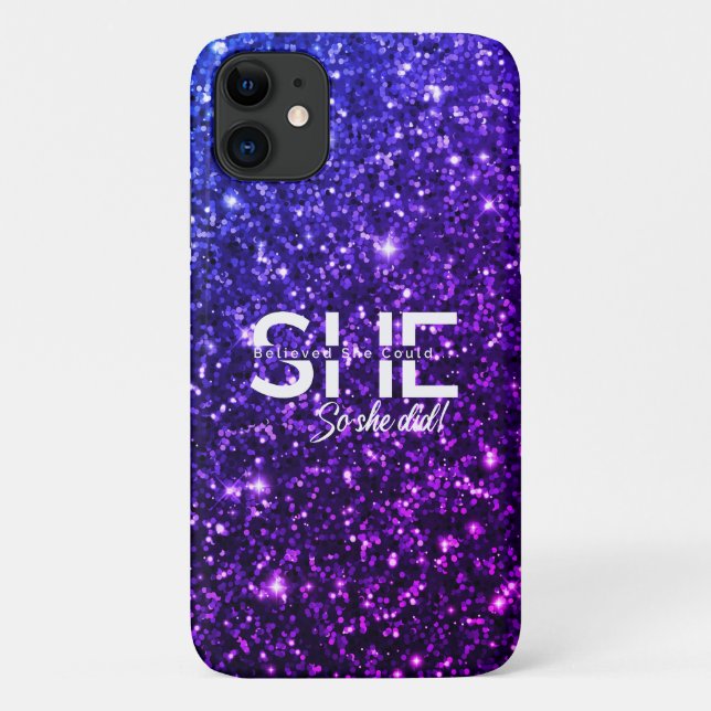 Coques Case-Mate iPhone Elle Croyait Qu'Elle Pouvait Le Faire. (Dos)