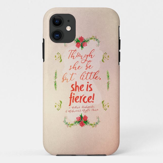 Coques Case-Mate iPhone Elle est féroce (Dos)