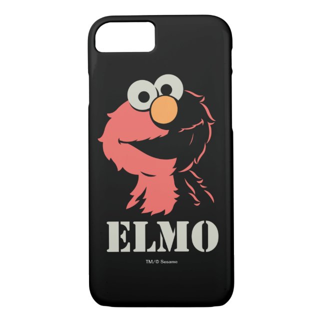 Coques Case-Mate iPhone Elmo Half (Dos)